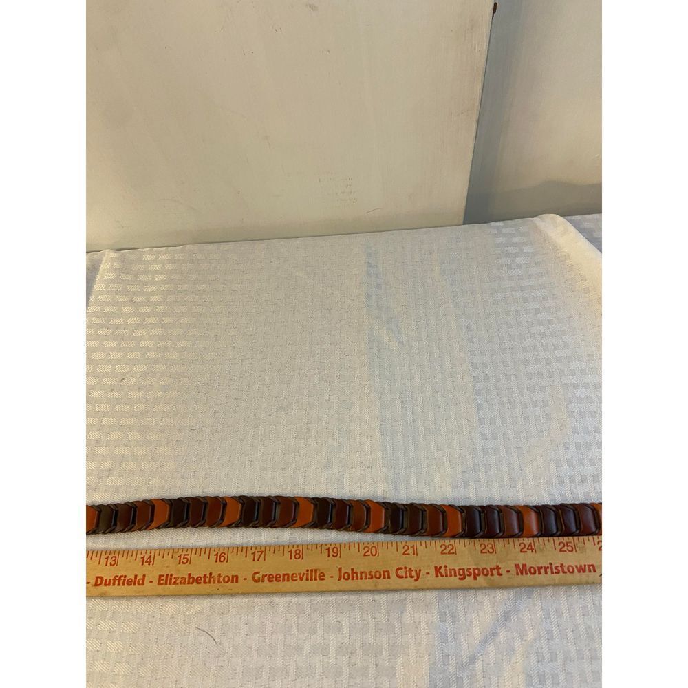 Cowhide leather belt multi colors of‎ brown small